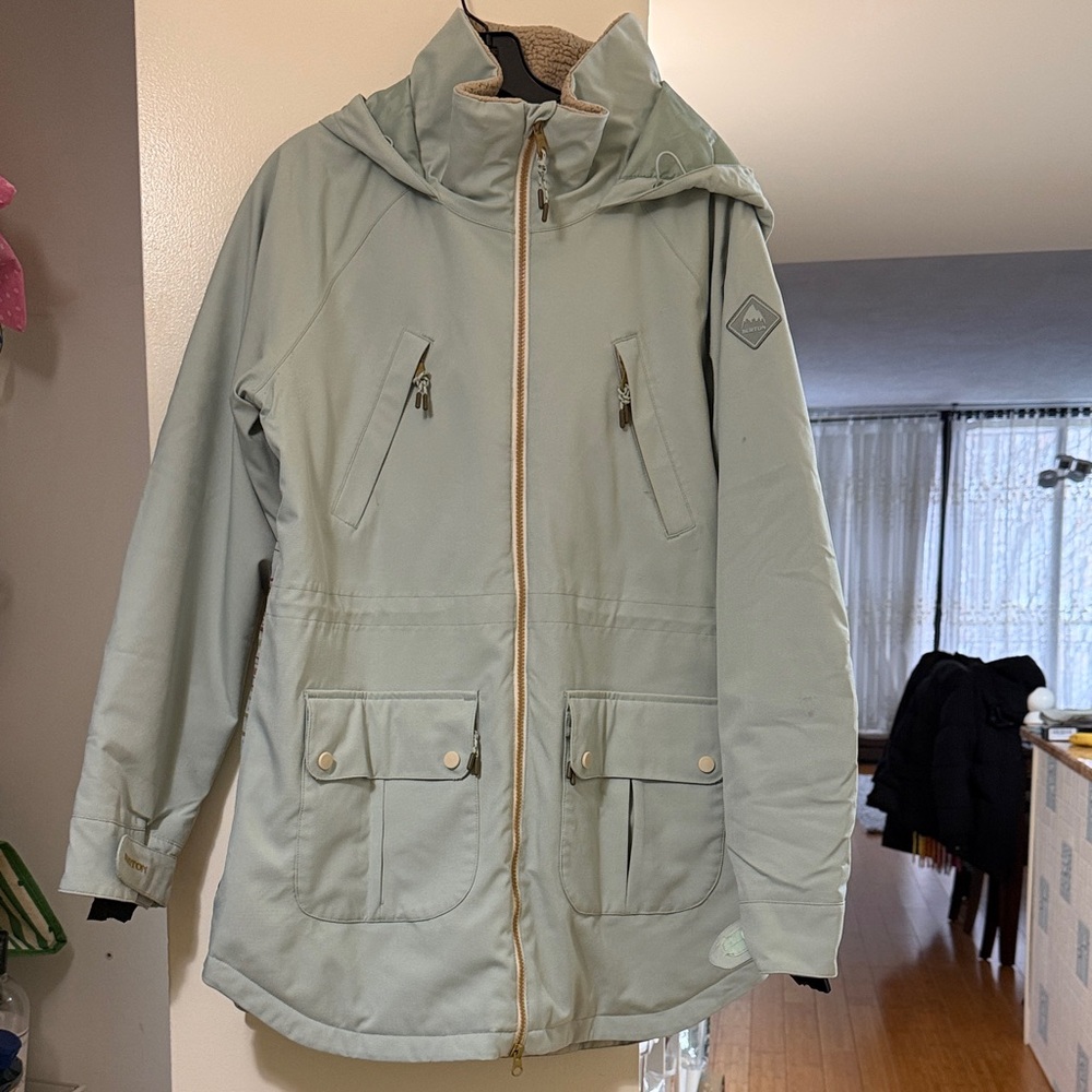 Burton Insulated Ski/Snowboard Light Green Jacket